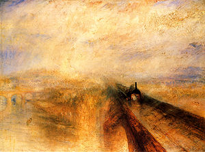 William Turner (1775 – 1851) “Rain, steam and speed”